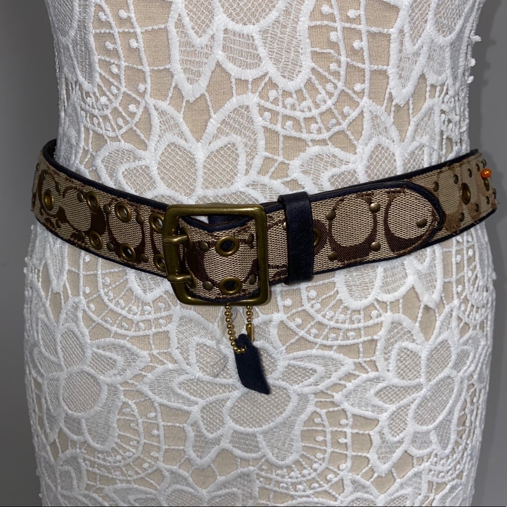 Coach belt
